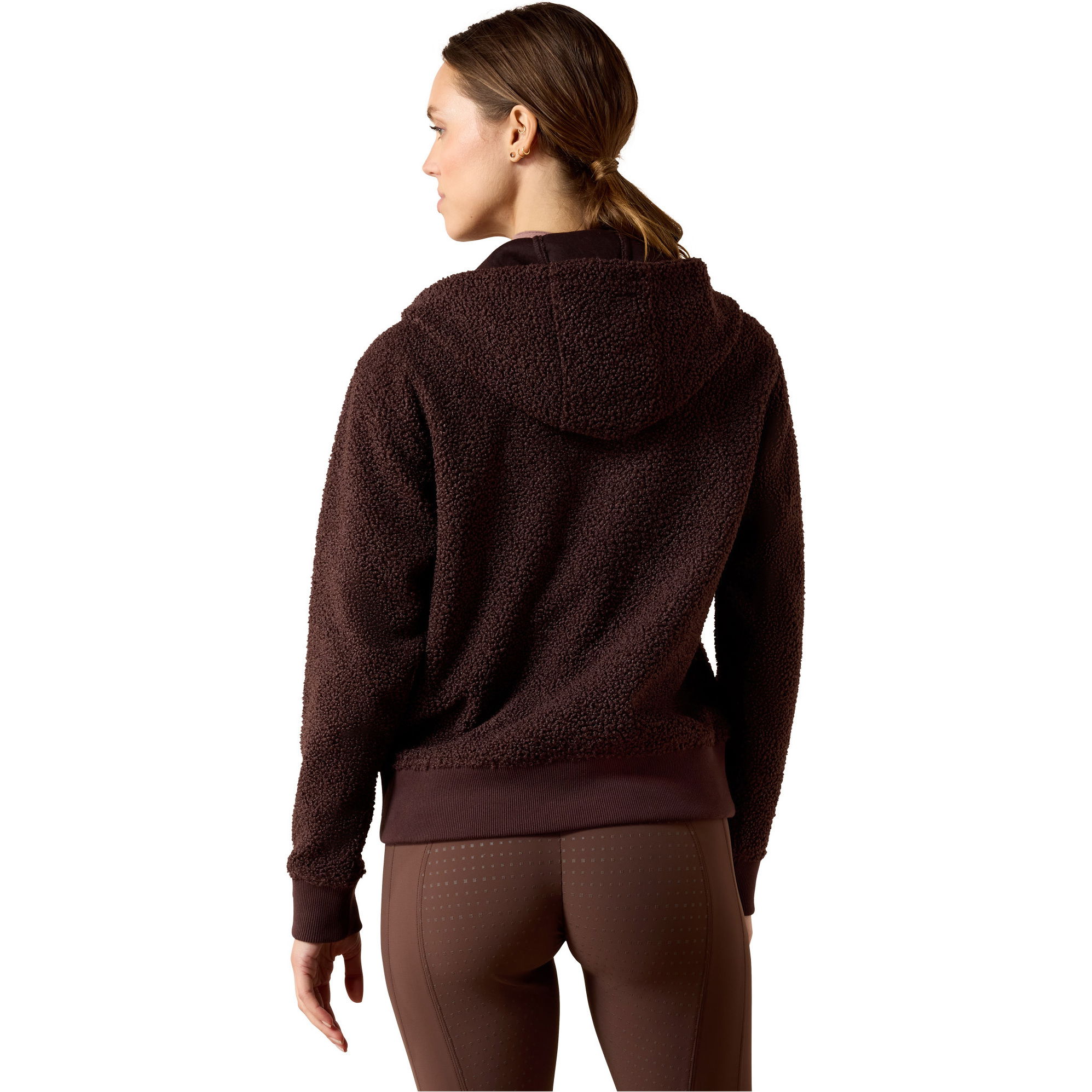 2026 Ariat Womens Orinda Hoodie 10079211 - Chocolate Plum